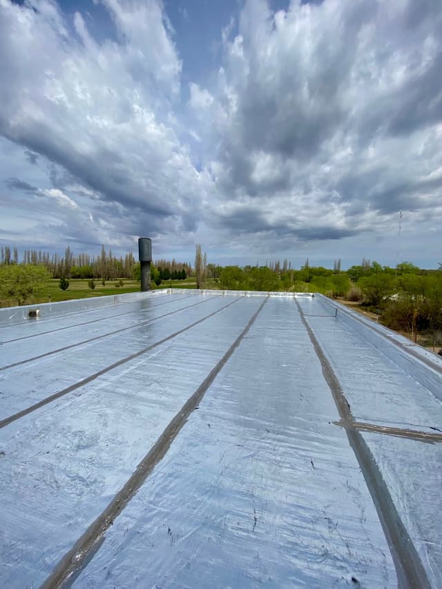 Terraza impermeabilizada con membrana en Neuquén